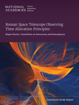 cover image of Roman Space Telescope Observing Time Allocation Principles